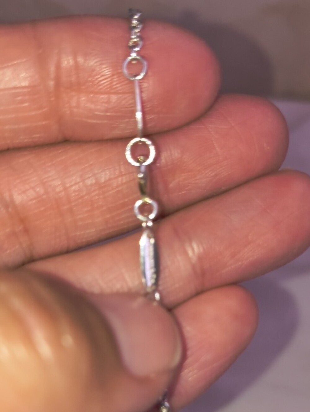 Tiffany & Co. Silver Lariat Necklace with Open Heart Accents - Blue Pouch - Picture 8 of 17